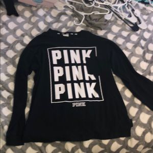 PINK black longsleeve